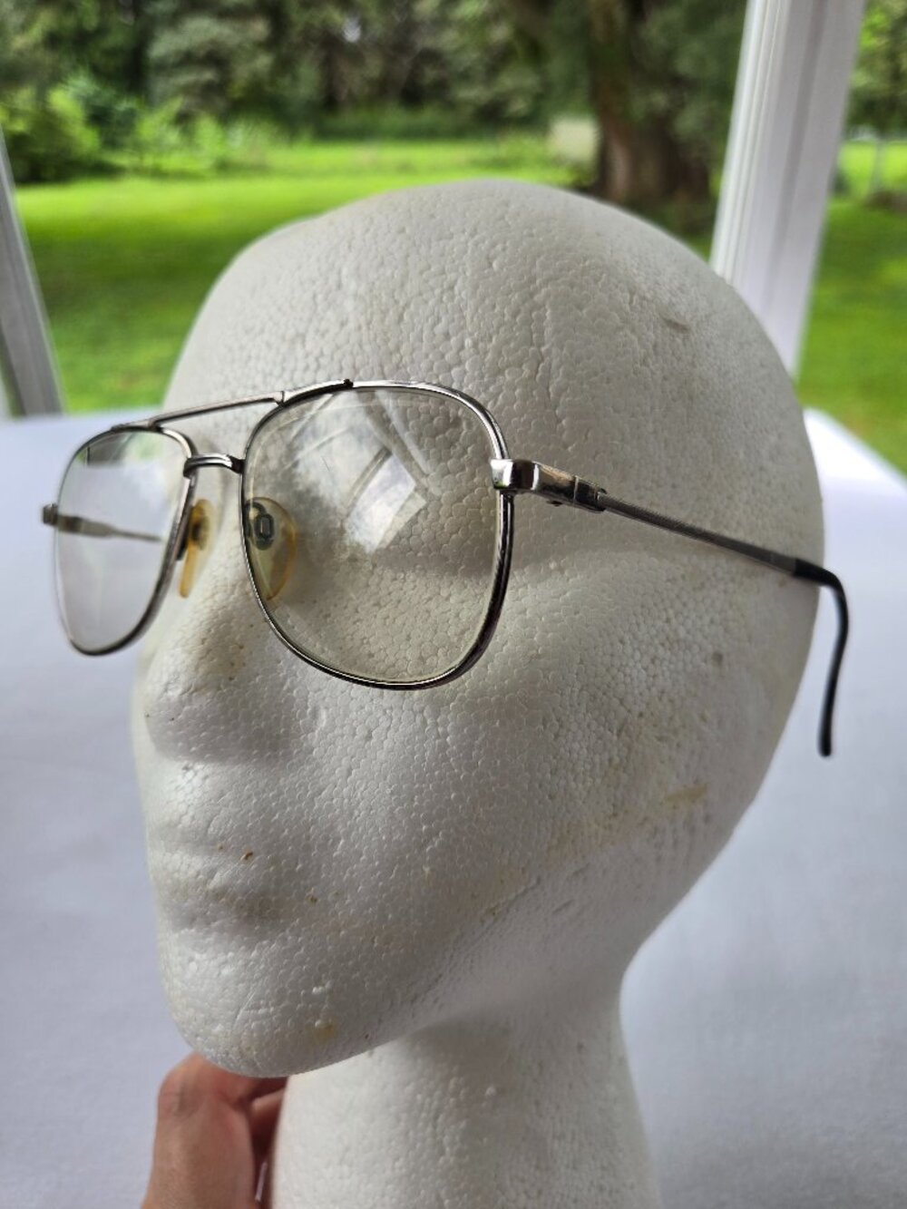Tom Ford Silver Tone Aviator Glasses/Frames 140 size 54 15